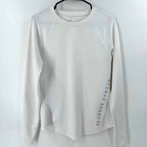 Under Armour Double Knit Fitted Longsleeve Sweat Shirt - Picture 1 of 8